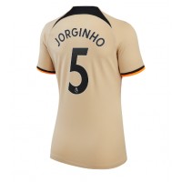 Chelsea Jorginho #5 Fotballklær Tredjedrakt Dame 2022-23 Kortermet